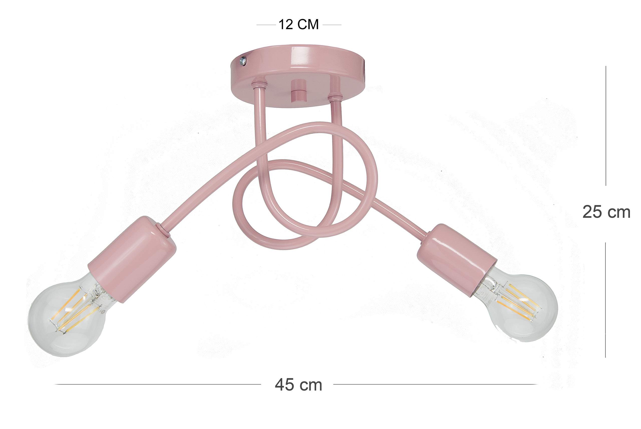 loft 2 pastel róż wymiary